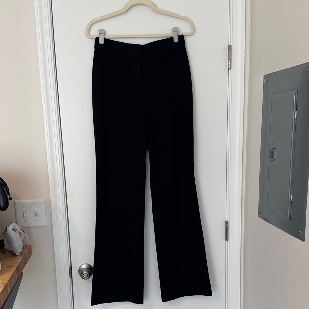 Ann Taylor Black High Rise Trouser Pant, size 2.